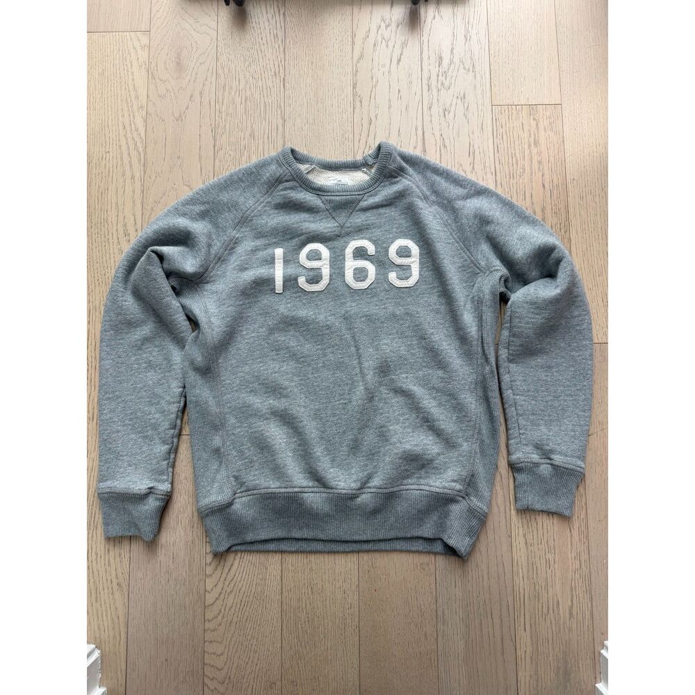 Gap 1969 Sweatshirt XL Gray Crewneck Cotton Blend Pullover